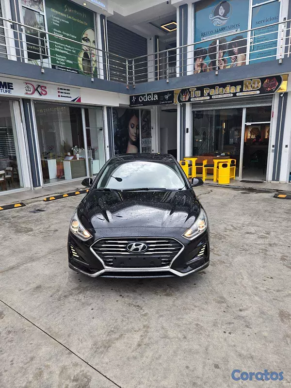 carros - HYUNDAI SONATA NEW RISE 2018 NEGRO GASOLINA 17