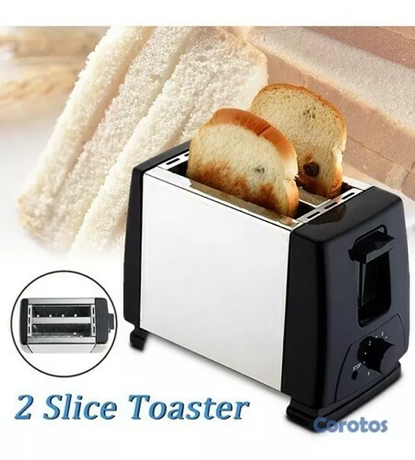 electrodomesticos - Tostadora de 2 rebanadas tostadas sandwich 3