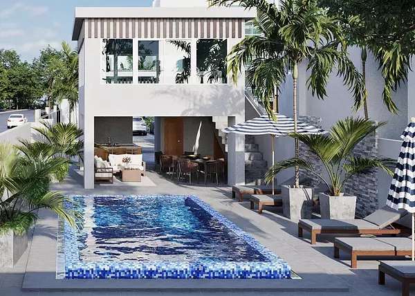 apartamentos - Apartamentos terminados con piscina en Boca Chica 1