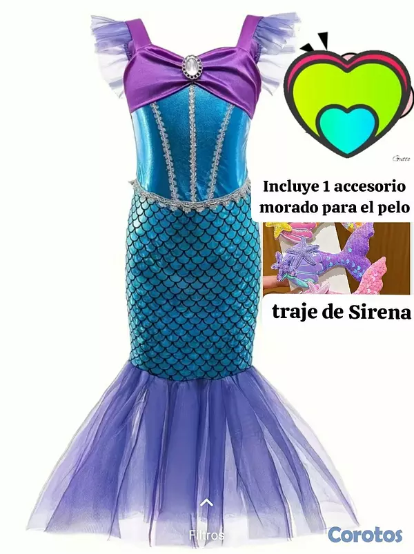 ropa y zapatos - Trajes de princesas disponibles  6