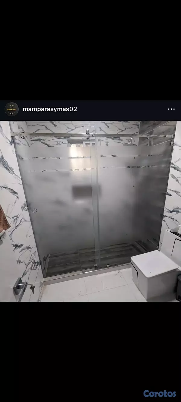negocios en venta - mamparas, cabinas, puertas abatibles, corredizas tenemos todo y más 2