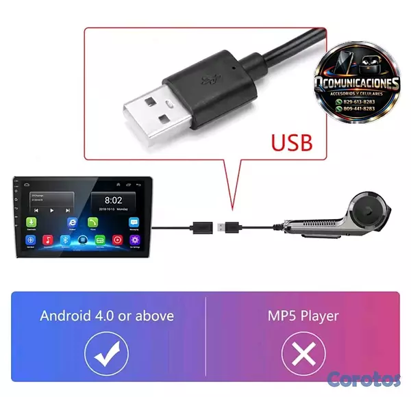 camaras y audio - 📦📷 CÁMARA ANDROID USB FULL HD 1080P 🚗 4