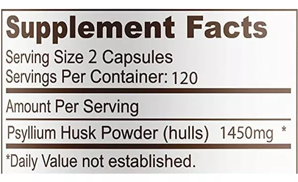 Salud y Equipamiento Médico - Psyllium 240cap Number One 2