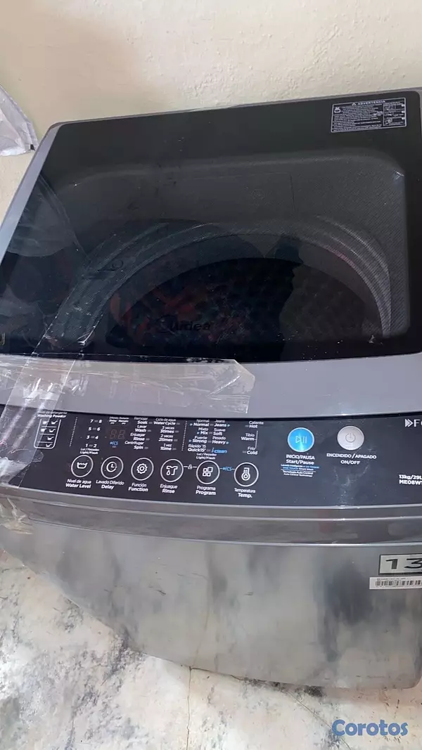 electrodomesticos - lavodora midea lava y seca de 29 libra  2