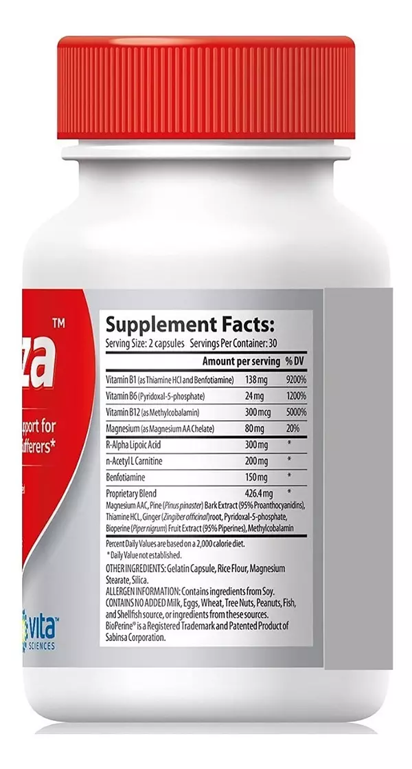 Salud y Equipamiento Médico - Multivitaminico Nurenza 60 Capsulas 2
