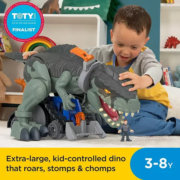 Salud y Equipamiento Médico - Dinosaurio Jurassic World Dominion Imaginext Luces Y Sonidos 4