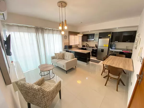 apartamentos - Alquilo apartamento amueblado en Piantini 3