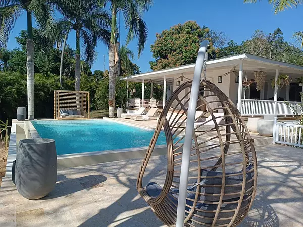 casas vacacionales y villas - Villa en Venta Amueblada LA BARBACOA, LAS TERRENAS 2