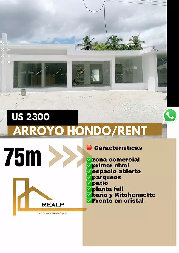 oficinas y locales comerciales - Alquiler local céntrico en arroyo hondo 1