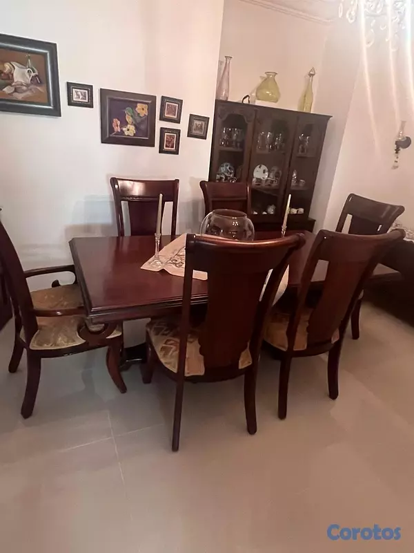 muebles y colchones - Vendo mobiliario en caoba centenaria para hogar  5