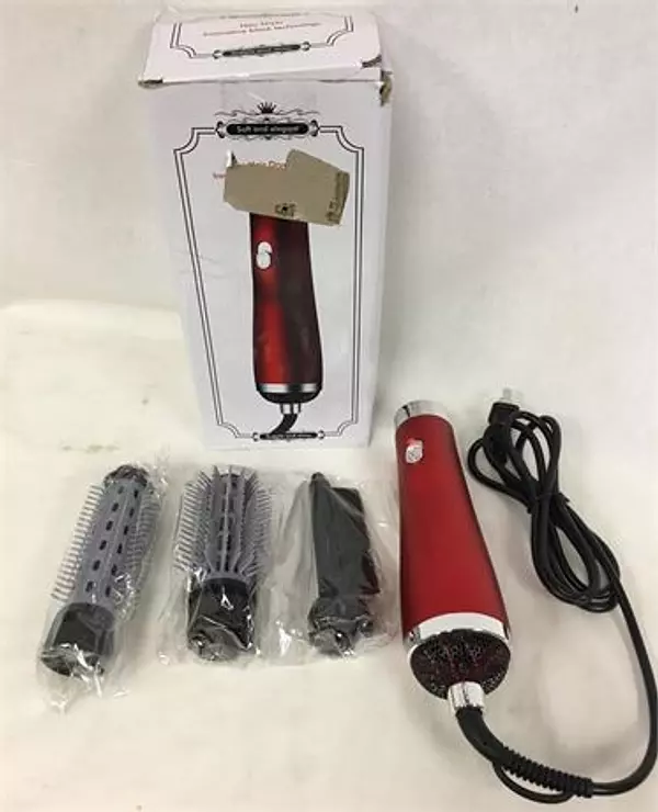 salud y belleza - BLOWER de barba 4 en 1, cepillo de aire caliente, voluminizador, alisador, 2