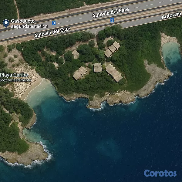 solares y terrenos - Gran Solar de Playa Juan Dolio con mejora de hotel 4