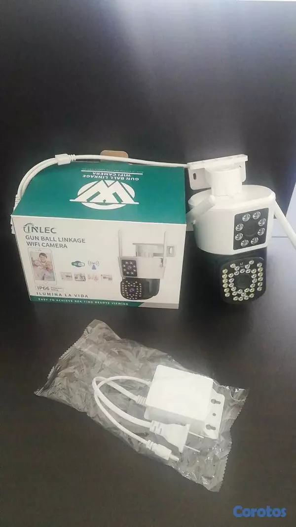 camaras y audio - CAMARA WIFI DE EXTERIOR TIPO DOMO 360 	 2