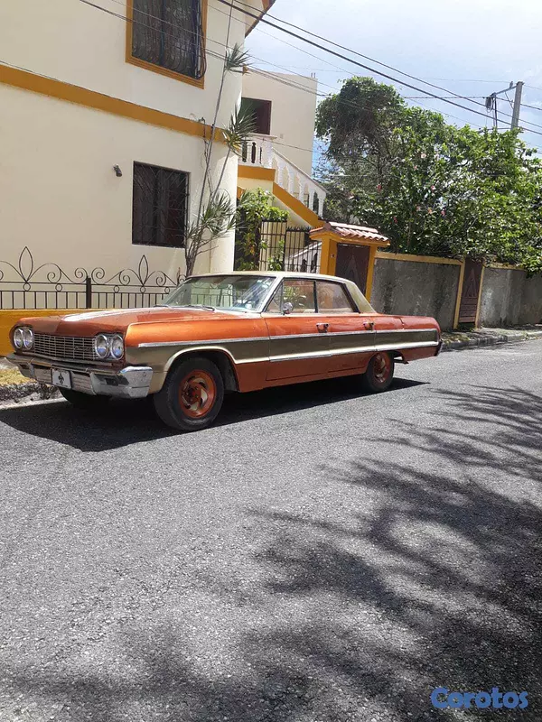 carros - Chevrolet Impala 1964, en Optimas Condiciones  1