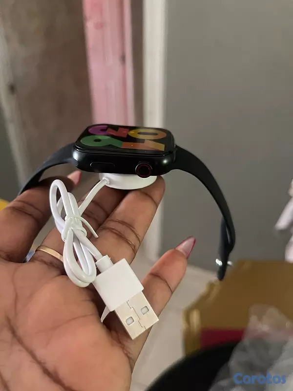 otros electronicos - relojes que se conectan con los celulares puedes poner fotos en el mismo 2