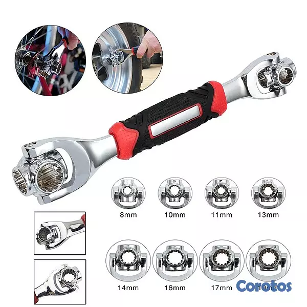 herramientas, jardines y exterior - LLAVE MULTIFUNCIONAL UNIVERSAL 48 EN 1 HS-LF-2 2