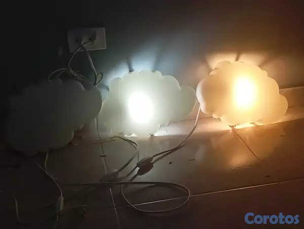accesorios - Set de Lámparas Nubes 3 piezas 2