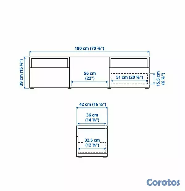 muebles y colchones - Mueble de tv 2