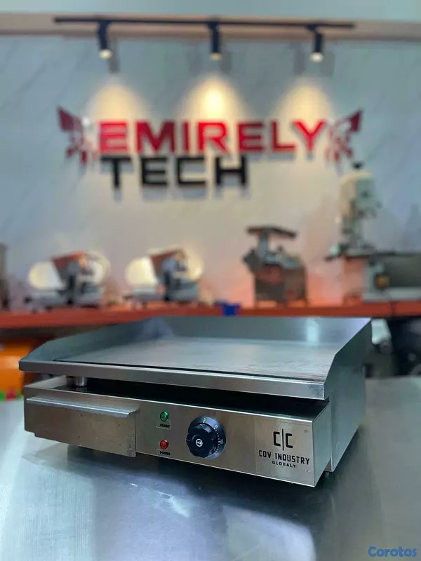 equipos profesionales - Plancha electrica de cocina comercial parrilla ele 8