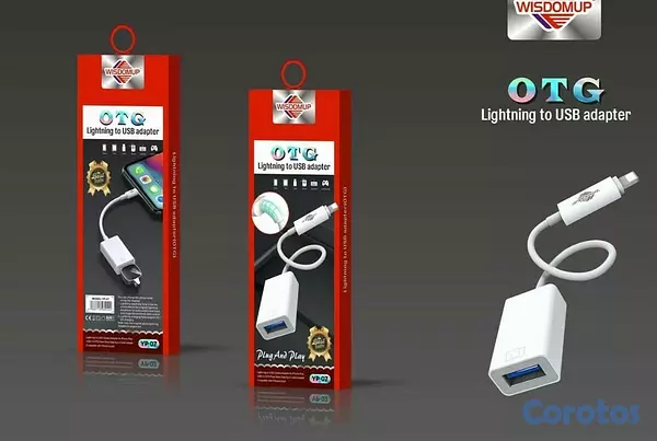 accesorios para electronica - Cable otg iphone 2