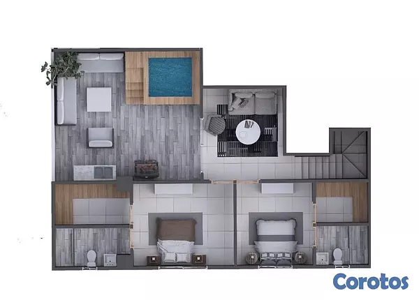 penthouses - Pethouse en el Millon con facilidades de pago 8