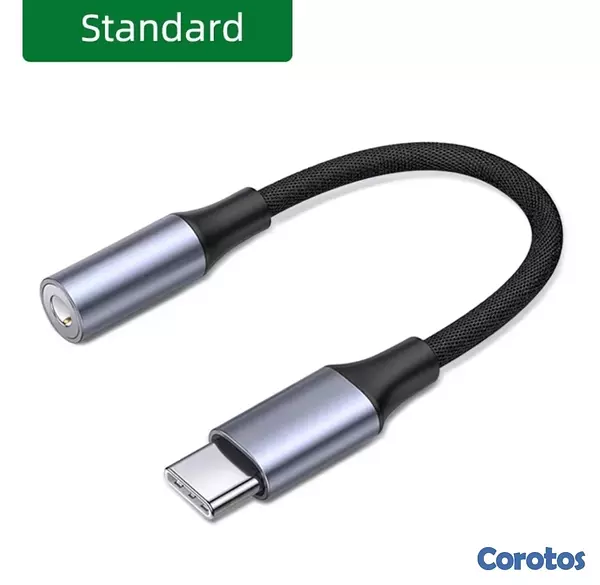 accesorios para electronica - Adaptador de audio tipo C a auxiliar Jack 3.5mm 
 2
