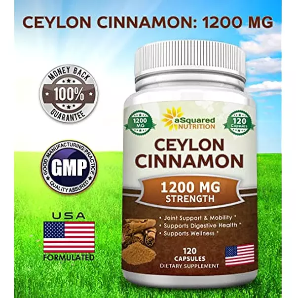 Salud y Equipamiento Médico - Canela Natural De Ceilan 1200 Mg - 120 Capsulas, Verdadera 3