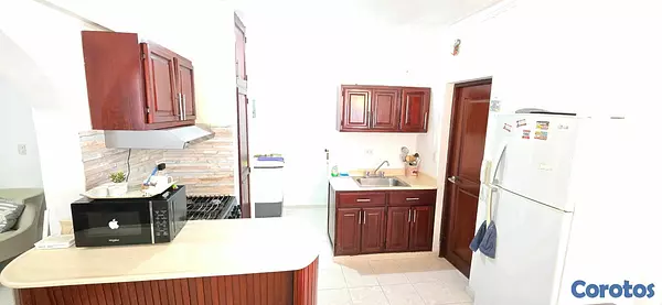 apartamentos - 3ER PISO AMUEBLADO EN VILLA MARIA ATRAS DE HOMS SANTIAGO  7