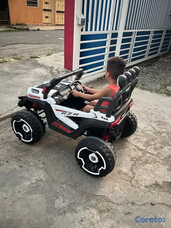 juguetes - Carro eléctrico para niño ( caben 2 niños ) 2