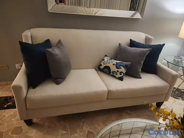 muebles y colchones - Juego de muebles sala. Sofá de tres y dos plazas 3