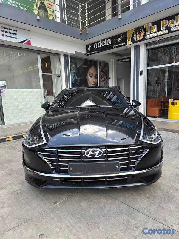 carros - HYUNDAI SONATA DN8 2020 NEGRO GASOLINA 5
