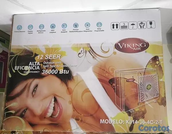 aires acondicionados y abanicos - Vendo Aire ancondicionado de 36,000 BTU 2