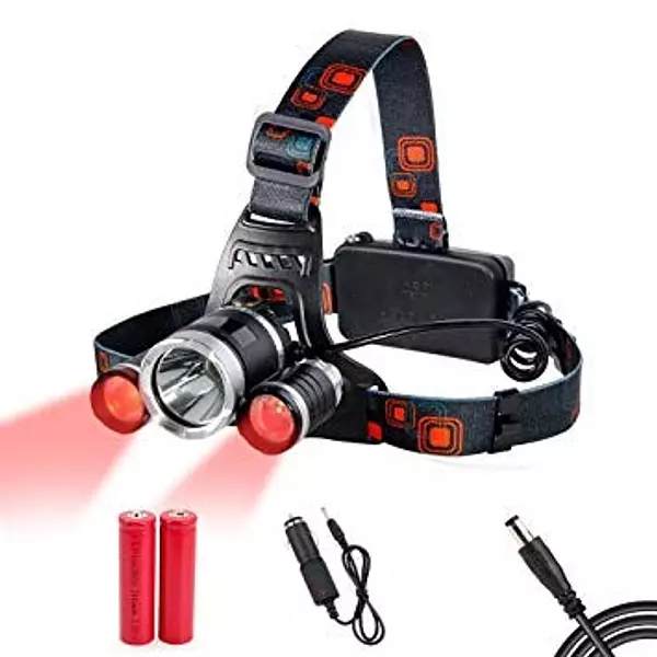 bicicletas y accesorios - Lampara Linterna De Cabeza Luz Led Recargable. Pesca. Bicicleta Camping foco 2