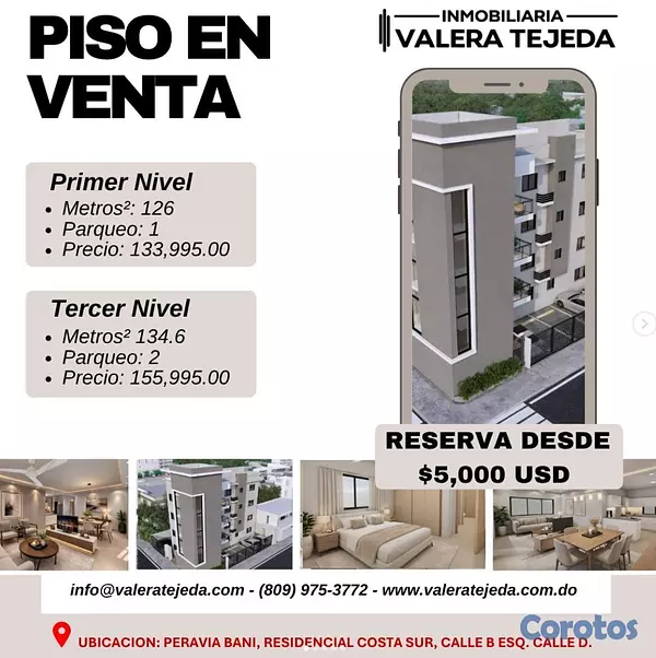 apartamentos - Residencial Chico IX, Peravia, Bani 6