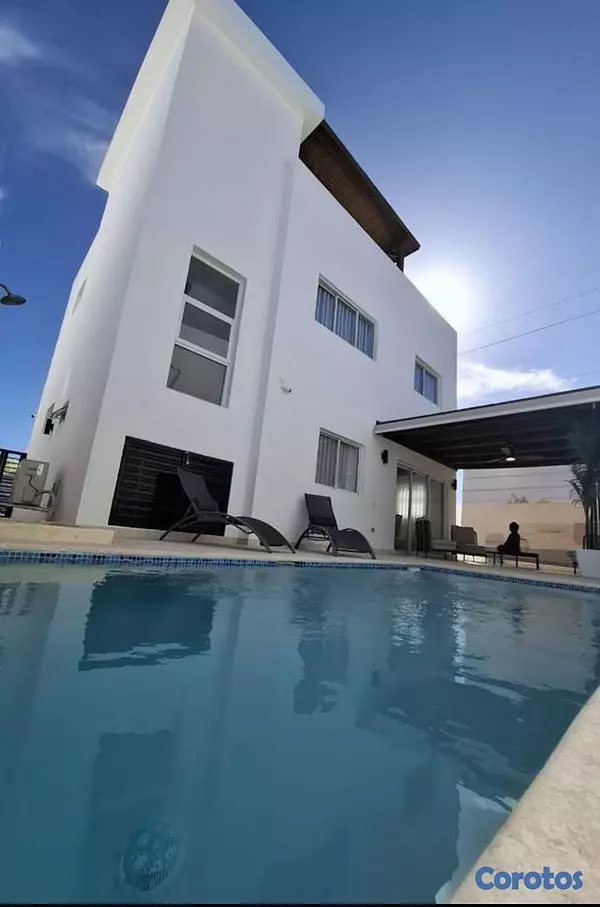 casas vacacionales y villas - Exclusiva Villa Amueblada en Alquiler en Bávaro Punta Cana 2