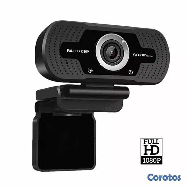computadoras y laptops - CAMARA WEB CON MICROFONO INTEGRADO  ARGOM CAM40 - FULL HD, 1080P 2