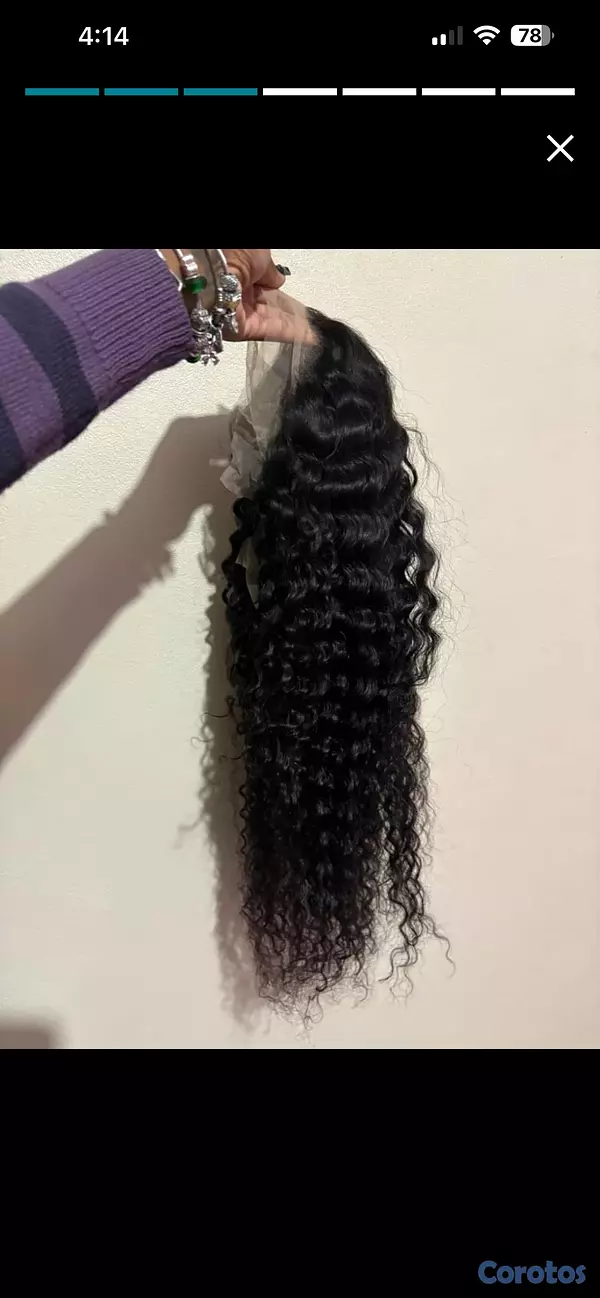 joyas, relojes y accesorios - Peluca de cabello humano rizada frontal HD 250 de densidad y 30 pulgadas 6
