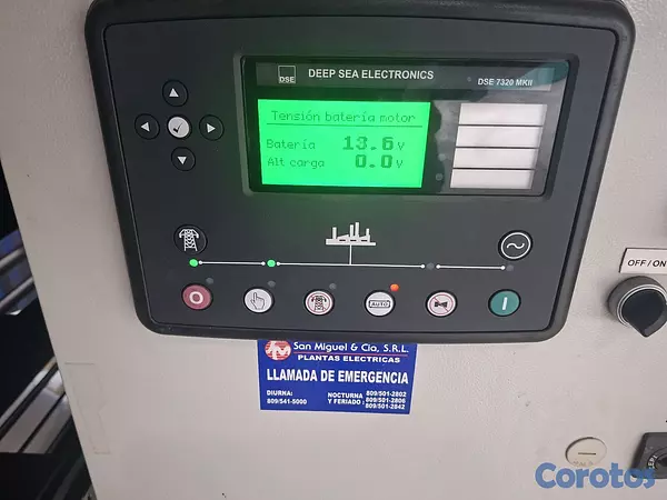 plantas e inversores - Planta Eléctrica GENMAC 44kW / 55kVA - Solo 408 Horas (Como Nueva) 14