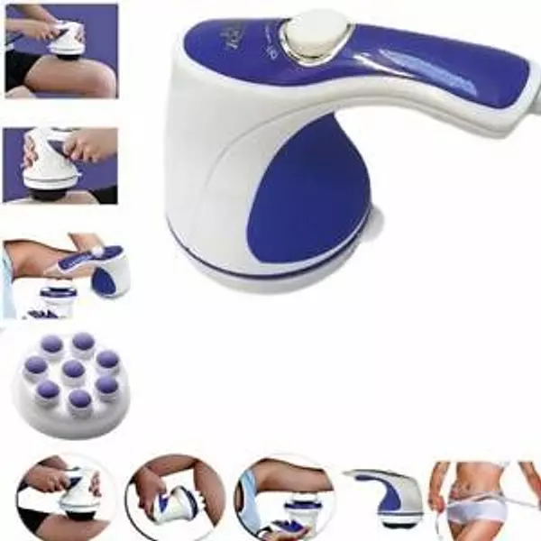 salud y belleza - Masajeador electrico Relax and SpinTone con cabezales intercambiables 3