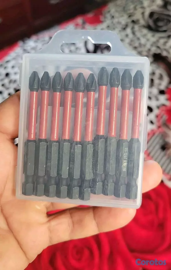 equipos profesionales - 🔧Juego de 10 Puntas PH2 x 70mm Acero S2 para Taladro y Destornillador Eléctrico 3
