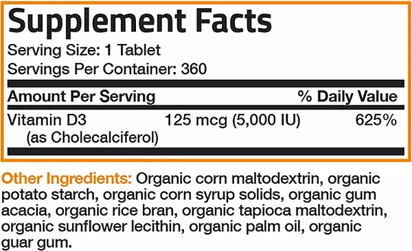 Salud y Equipamiento Médico - Vitamina D3 125 Mcg  Bronson 2