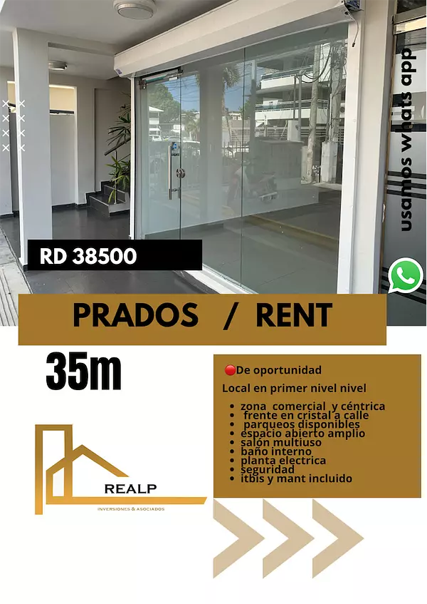 oficinas y locales comerciales - Local primer nivel Prados 1