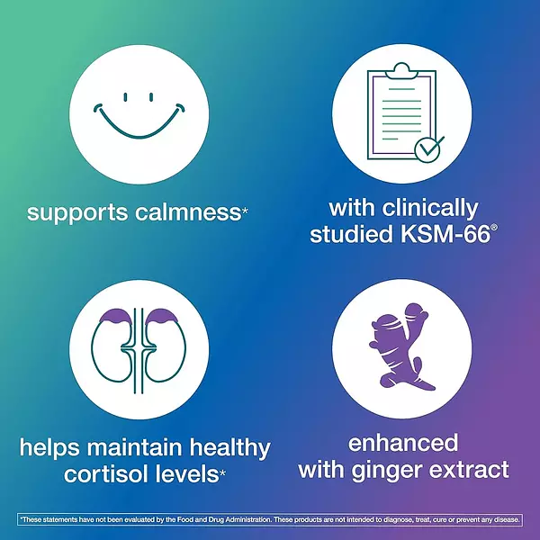 Salud y Equipamiento Médico - Youtheory Ashwagandha+gaba, Ayuda A Reducir El Estrés Con Ap 5