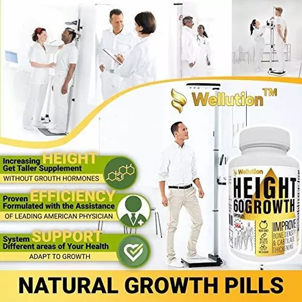 Salud y Equipamiento Médico - Height Growth Maximizer Supplement - Pildoras De Altura Natu 4