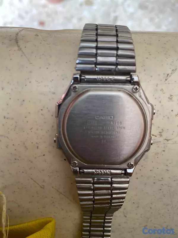 joyas, relojes y accesorios - Reloj casio a168 original  electroluminecense made 2