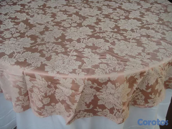decoración y accesorios - MANTELES, Y TOPES PARA MESAS DE 60" DE DIÁMETRO Y BAMBALINAS DE 96" MESAS BUFFET 2