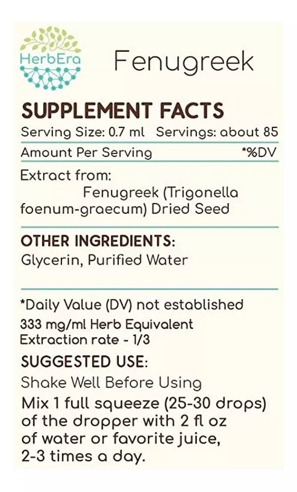Salud y Equipamiento Médico - Fenogreco 56ml - Herbera 2