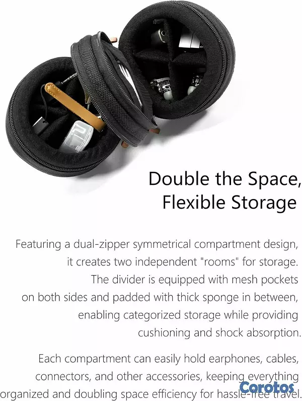 camaras y audio - ddHIFI C100 PRO Portable Storage Earphone Case 3