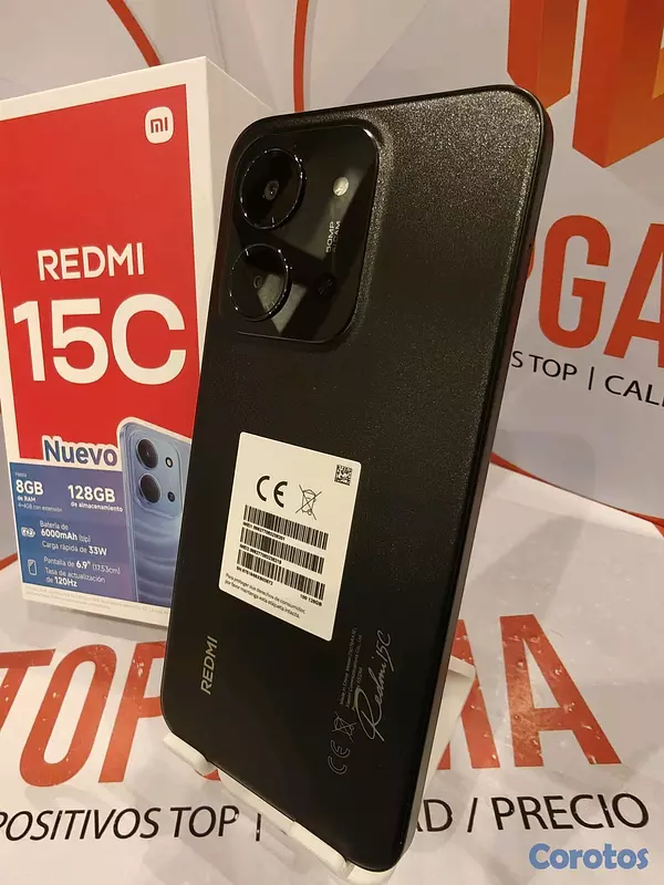celulares y tabletas - REDMI 15C, 4GB RAM 128GB ROM 4