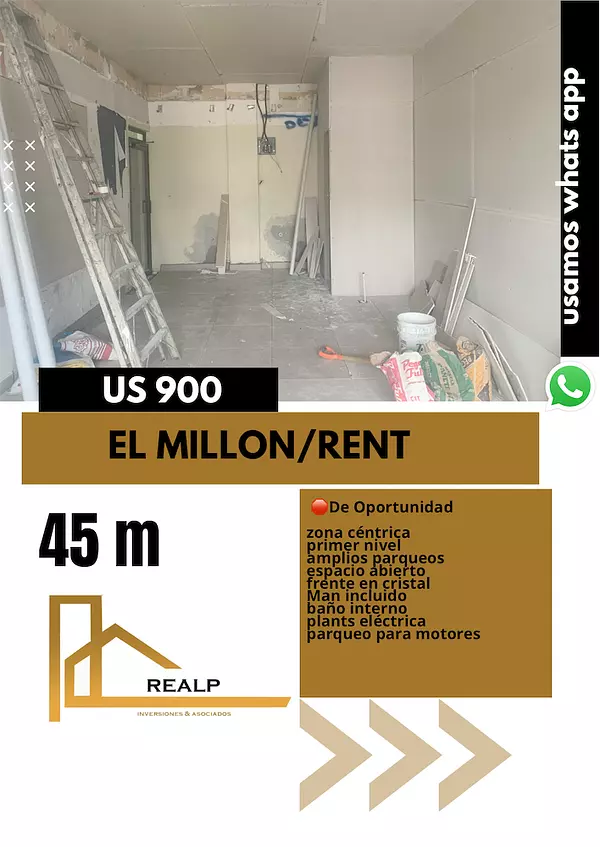oficinas y locales comerciales - Local en el millon primer nivel  1